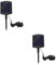 Gogogmee 2St Wasserpumpe Solarpumpe Wasserumwälzpumpe Minipumpe Black