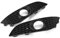 JZWJNFYY Parrilla Delantera de Coche, para Opel Astra H 2007 2008 2009 2010 2011 2012 Rejilla Inferior Derecha, luz antiniebla Delantera, Rejilla para Parachoques de Rejilla