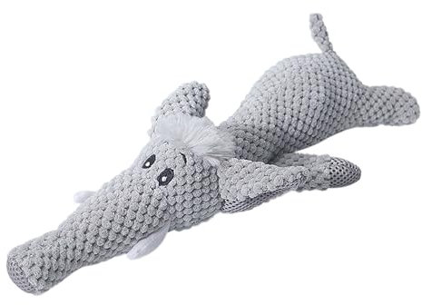 EACHPT Hundespielzeug,Tauziehen Plüschhundespielzeug, Quietschend Hundespielzeugaus Plüsch zum Verstecken Spielen, gefüllte Hundekauspielzeug für Welpen Kleine Mittlere Hunde