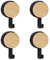 Vookkp 4 Pièces Patere Murale Bois, Porte Manteau Mural Bois sans Perçage, Crochets Muraux enBois Naturel, Crochets à Serviettes Muraux Adhésifs pour Chambre à Coucher, Salon