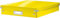 Leitz Organiser Box, Click and Store Range 60580016 - Medium, Yellow