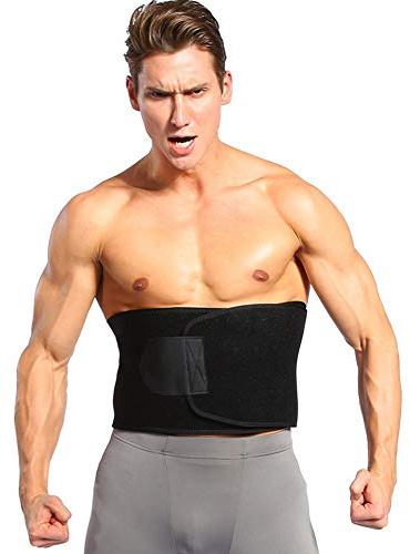 Schwitzgürtel Taillengürtel Neopren Bauchgürtel Herren