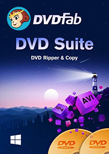 DVD Suite ( DVD Copy + Ripper ) Windows-Lebenslange Lizenz (Product Keycard ohne Datenträger)