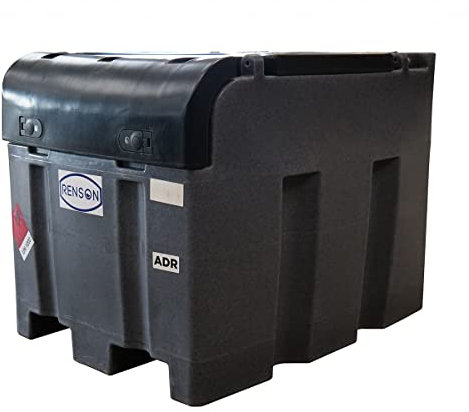 Cuve de ravitaillement fuel 400L avec pompe 12V 50L/min RENSON, cuve fuel, cuve fuel 400L, cuve de ravitaillement fuel
