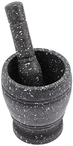 Alipis 1juego Mortero y De Plástico Para Cocina Triturador De Ajo y Para Preparar Comidas y Purés Casa