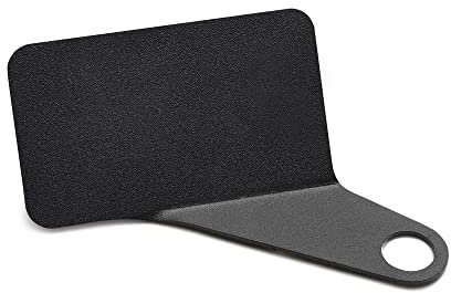 Soporte de instrumentos de motocicleta agujero de espejo (perno M10) soporte de montaje de instrumentos digitales soporte de termómetro (Negro, Soporte derecho)