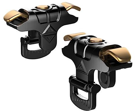 VOANZO par de Joystick de teléfono, gatillo de Agarre, Joystick Pubg para gatillos de Controlador de Juego de Smartphone