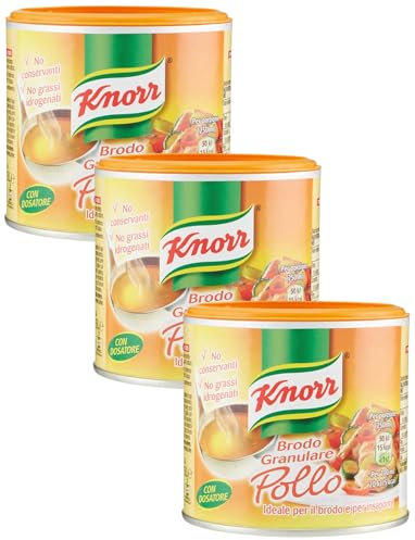 Knorr Brodo Granulare Pollo, 150g (Confezione da 3)