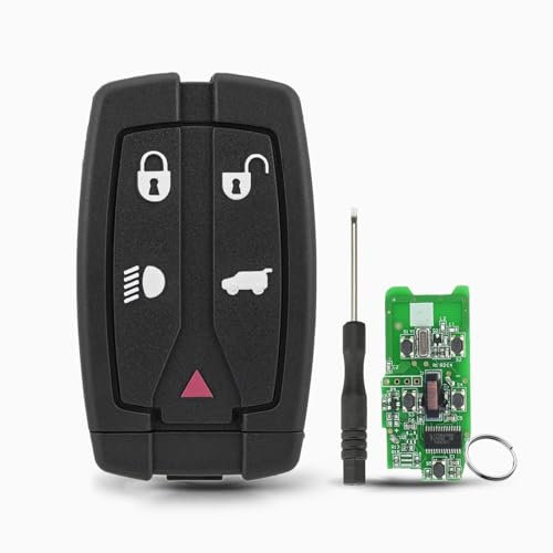 433MHz For Land Rover Freelander 2 Key Fob Remote Fob 2007 2008 2009 2010 2011 2012 2013 2014 2015 ID46 Chip