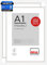 DEHA Design Bilderrahmen, 59,4 x 84,1 cm (A1) (2er Set), Aluminium, Silber glanz, Posterrahmen zum Aufhängen im Hoch- & Querformat, bruchsicheres Kunstglas, Boston