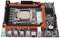 ASHATA Placa Base X99H DDR4, Placa Base LGA 2011 3 para la Serie Intel H81 B85, Placa Base DDR4 Fuente de Alimentación de 6 Fases de Doble Canal Placa Base de PC con Disipación de Calor