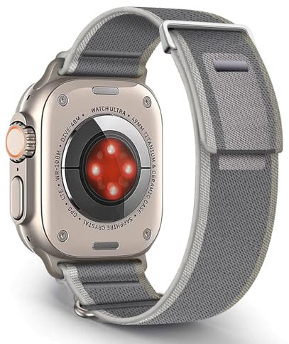 KOZRFEYA Trail Loop Correa Compatible con Apple Watch Ultra 49mm/46mm/45mm/44mm/42mm/41mm/40mm/38mm, Bucle Deportivo Correa Compatible con iWatch Ultra 2/Series 10/9/8/7/6/5/4/3/2/1/SE