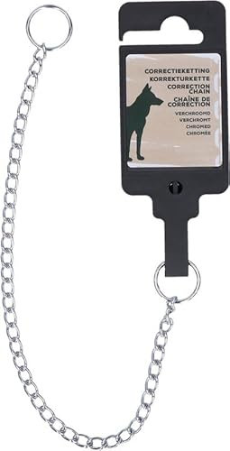 Holland Animal Care Korrekturkette - Schlupfkette - Anti-Zieh-Hund - verchromt - 1,6 mm x 30 cm