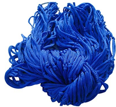 CORHAD Hanging Bed Sleeping Swing Hammock Nylon Rope Mesh for Beach Lounger Random Color