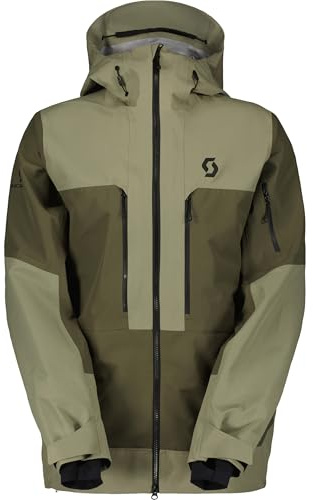 Scott Herren Vertic Ripstop 3L Jacke, dust grey-douglas green, S