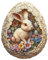 Blumuze Puzzle Bois Adulte,Pâques du Monde De La Coquille D'oeufs Puzzle en Bois Animaux, Puzzles en Bois Animal Unique pour Adulte, Eggshell World Easter Wooden Puzzles 280pcs-L-37.9 * 30.5cm