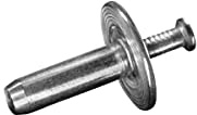 GOEBEL® - 250 x Hammerschlagblindnieten Aluminium/Edelstahl A2 (V2A) (Ø x L) 4,8 x 25,0 mm mit Flachkopf - Hammerschlag-Blindnieten - Hammerschlagnieten - Niete - HAMMER
