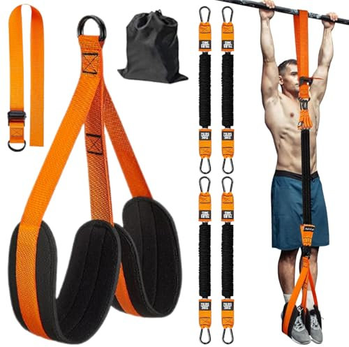 LUPATDY Klimmzughilfebänder, Verstellbar Resistance Bands Pull Up Klimmzughilfe, Klimmzug Bänder Perfekt für Muskelaufbau und Klimmzüge, Pull Up Band für Klimmzug Krafttraining Frauen und Männer