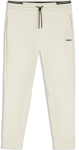 BOSS Mens Jogging Bottoms Open White S