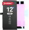 MOBILEX® Batteria per iPhone 12 Mini | Chip TI | 2227mAh - OEM | Ricambio interno con adesivo | Capacità originale