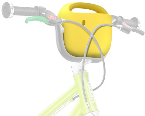 woom POP Kinderfahrradkorb Original 2, 3 & 3 AUTOMAGIC Fahrräder, einfache Snap-On-Befestigung, wetterfest, BPA-freie Lenkeraufbewahrung, Zubehör für Outdoor-Fahrrad-Abenteuer & Outdoor-Spielen