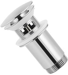 DIYEAH Popup Ablaufventil Für Waschbecken Abflussstöpsel Mit Schlitz Pop-up Ventil Aus Kupfer Ablauf Waschbecken Stopper Verstopfungssicheres Abflusssieb Für Badezimmer