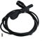 Leva di blocco remoto per bicicletta, leva di blocco remoto per forcella MTB, leva di controllo con 22 mm, ideale per vari modelli di biciclette e usi (nero)