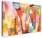 Printed Paintings Leinwand (120x80cm): Paul Klee - Bewegung von gewölbten Räumen (1915)