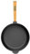 4BIG.fun Gusseisen Pfanne 28 cm Bratpfanne mit Holzgriff abschraubbar BRIZOLL Frying Pan Induktion