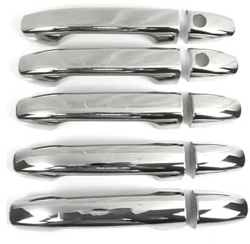 Edelstahl Chrom Türgriff Blenden Türgriffkappen Kompatibel mit Sprinter 2018-2020