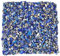 KYEYGWO 460 Gram, Chakra Petits Graviers Perles pour Aquarium Vase Jardin Décoration Bricolage Fabrication de Bijoux, Irrégulières Pierres Perles en Vrac Pierres Guérison, Lapis Lazuli