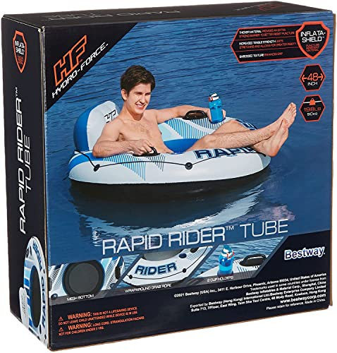 Bestway Hydro-Force Rapid Rider Single River Tube See/Pool/Fluss, 134,6 cm