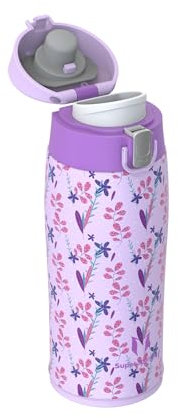 Super Sparrow Gourde Isotherme - INOX Bouteille Isotherme - 350ml - Mug Isotherme Étanche - Gourde Enfant sans BPA, pour Sport, Voyages, L'école, Bureau, Gym