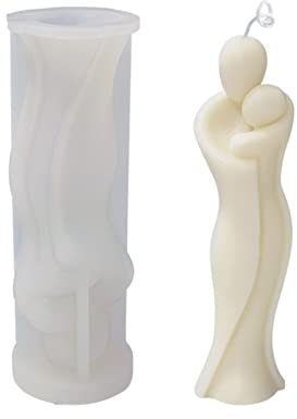 3D Kerzenform Silikonform Silikon Kerzen Formen Gießen, 3D Mutter Liebe Körperform, DIY Handgemachte Gießform Candle Silikonformen, Seifenform Für Handarbeit Ornamente Duftkerze Handgefertigte Seife