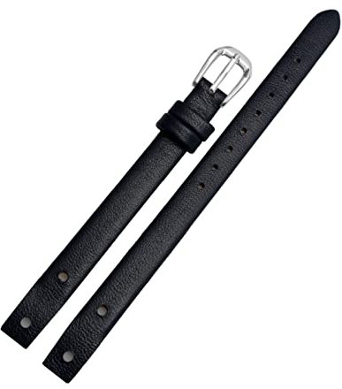 Elegantyl 8mm Uhrenarmband Echtes Leder Uhrenarmband für Damenuhr Ersatzarmband + Installationswerkzeug, 8mm