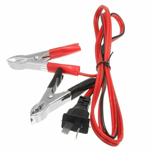 BRAVECOW 1.2M Generator Charging Cables Alligator Lips Cord Wires 12V DC Charging Cord Fits Honda EU1000i - EU2000i - EU3000i