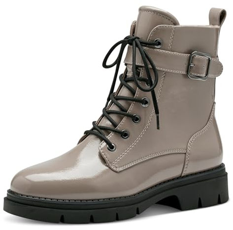Tamaris Donna 1-1-25289-41, Stivaletto, Brevetto Grigio Talpa, 40 EU