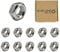 M5 (5mm) Steel Hex Nuts - Standard Thread - Pack of 10