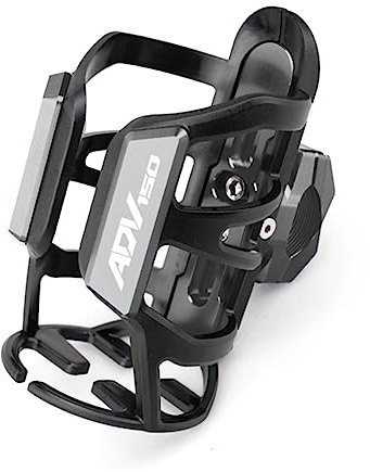 YACHAO Porte Gobelet Tasse à Boire pour Honda ADV150 ADV-150 ADV 150 Porte-bidon de Moto (Couleur : Titane)