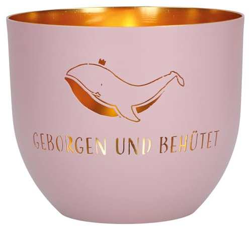 Geborgen und behütet: Windlicht aus Metall