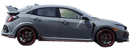 ZYAURA Für: Legierungsdruckguss-Automodell LCD for Honda Civic Type R FK8 20201/18