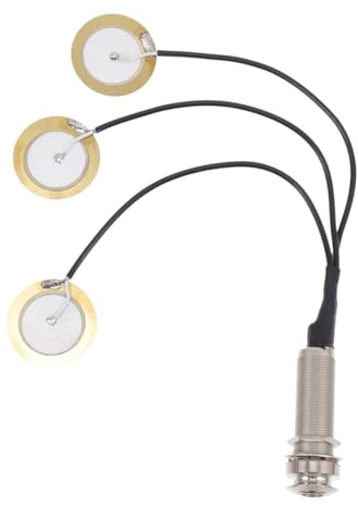 HEMOTON 2stücke Kalimba Pickup Mit Silbernem Tail Nail Patch Tragbare Kalimba-teile Geräuschlos Langlebige Zubehörteile Für Daumenklavier Geeignet Für Musikliebhaber Und Anfänger