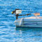 4-Takt 4 PS Außenbordmotor,Benzin-Bootsmotor 55cc Benzin Außenborder Bootsmotor,Wassergekühlter Benzinmoto mit CDI-Zündanlage Motor für Schlauchboote Fischerboote,Benzinmotor