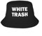 ZGGUOJU Herren Eimer Mütze Sonnenschirm Custom White Trash Redneck Lustige Ghetto Bucket Hat Frauen Männer Outdoor Sonne Sommer Camping Cap Geschenk