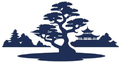 Tattwo.me – Temporäre Tattoos für Erwachsene und Kinder, hält 2 Wochen, wasserfest – Japanische Landschaft – Pflanzliche Tinte – EU-Kosmetik-Zertifikat – (M0076)