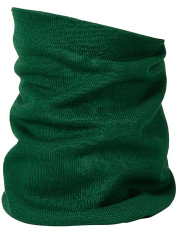 Enter the Complex® Weicher Merino Schlauchschal, Loop Schal, Damen und Herren, Halswärmer, 100% Merino Wolle, Atmungsaktiv, Grün