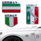 Autoaufkleber, 3D Reflektierend Flaggen Aufkleber, Italy Flagge Autoaufkleber, Aufkleber Italien Flagge Schild Sticker, für Auto, Motorrad, Fahrrad, Fenster, PC, Handy Tablet Laptop, Mehrfarbig