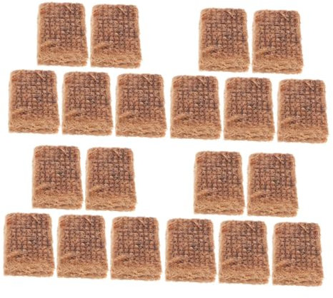 Gatuida 20pcs Outdoor Fireplace Fire Starter Blocks Cooking Fire for Grills Hot Pots and Pit Starter Ignition Cubes for