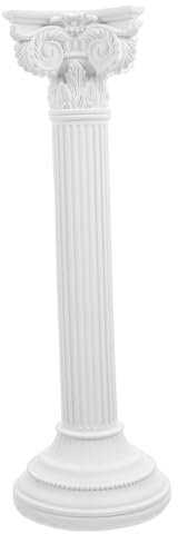BESPORTBLE Künstlerische Römische Säulenstatue Aus Harz Vintage- Für Griechische Säulen