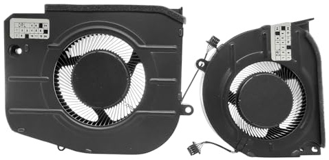 Voltaguru CPU + GPU Fan for Dell Inspiron 16 Plus 7620 Nvidia GeForce RTX 3050/3050 Ti only, N49HW, DFS5K323161A1E, Y2TW6, DFS5H22404666E